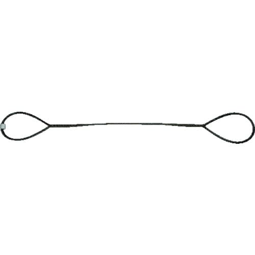 玉掛けワイヤーロープ 段落し 12mmX1.5m