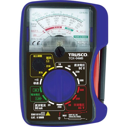 マグネット付きアナログテスター