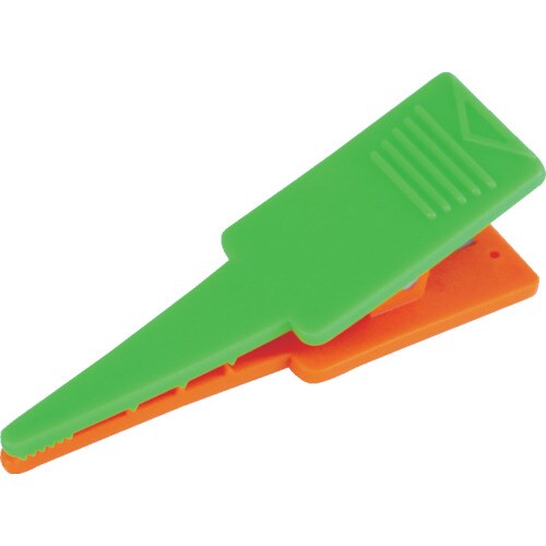 ロッドクリップ 緑/オレンジ 4個入