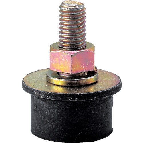 丸型防振ゴム 片ボルトタイプ 最大荷重295N