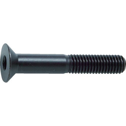 六角穴付皿ボルト 黒染め 半ネジ M10X50