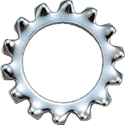 外歯ワッシャー 三価白 サイズM16 24個入