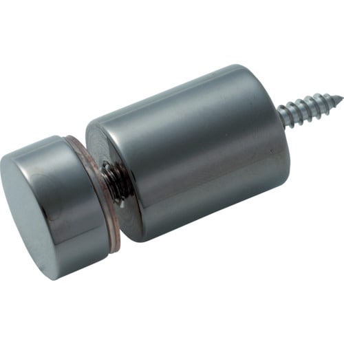 サインナット平丸Φ20―30 クロームメッキ