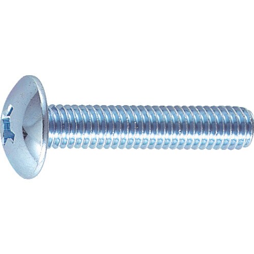 トラス頭小ネジ ユニクロ 全ネジ M3X6