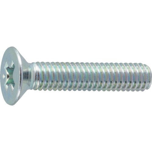 皿頭小ネジ 三価 白 全ネジ M3X10