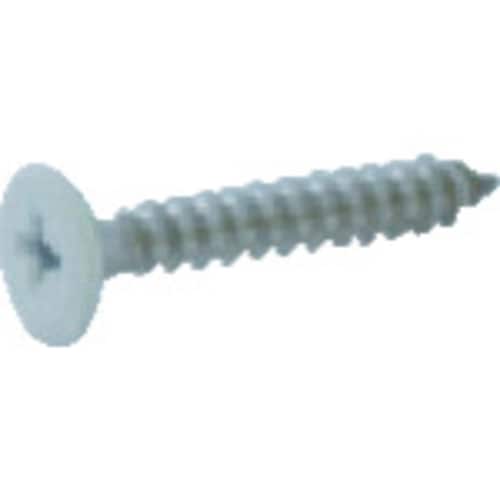 低頭タッピングねじ ステンレス M4X16 白