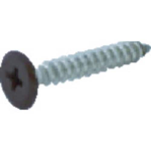 低頭タッピングねじ ステンレス M4X20 茶