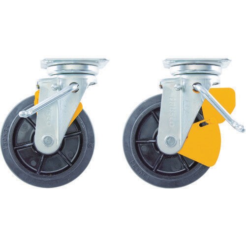 かご車用 右ブレーキサインプレート ゴム自在車