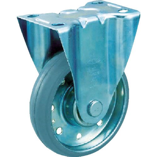 ハイテンプレス製グレーゴムキャスタHTTK150G