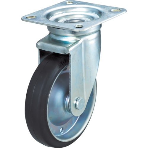 導電性ゴムキャスタ 自在 Φ150
