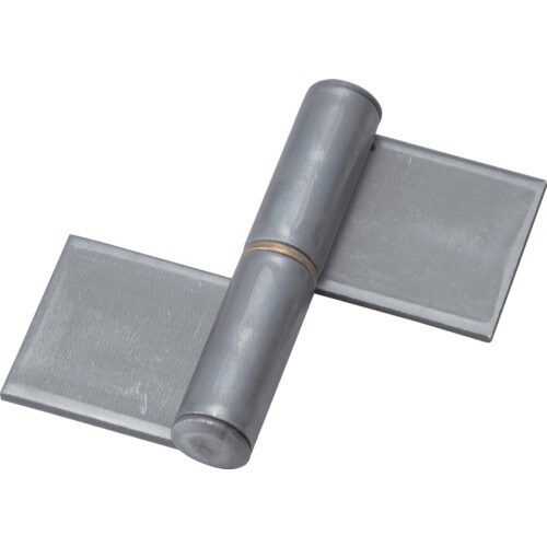 スチール製特厚溶接旗蝶番 右用 全長153mm