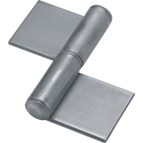 スチール製特厚溶接旗蝶番 左用 全長127mm