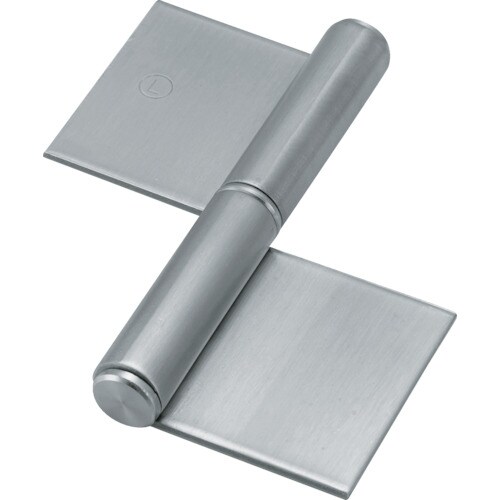 SUS製特厚溶接旗蝶番 左用 全長102mm