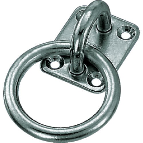 丸カンプレート ステンレス製 5mm