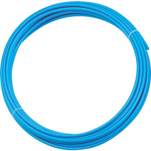 ポリウレタンチューブ 4X2.5mm 10m巻 青