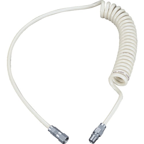 ウレタンコイルホース 4.0m ネオグレー