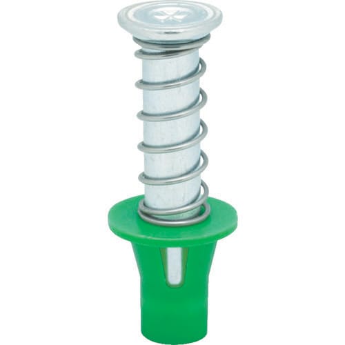 スプリングハンガー 3分 緑 250個入