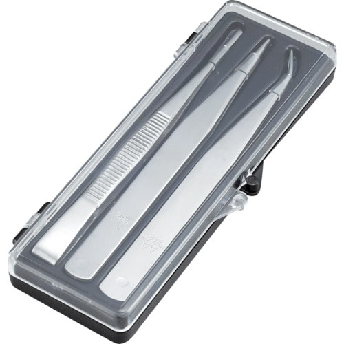 SUS製ピンセット 3本組セット