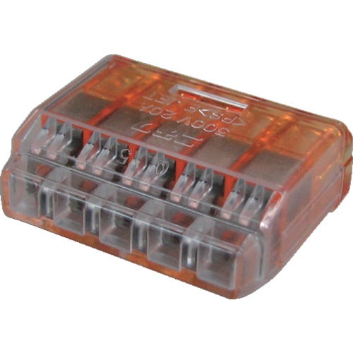 差込形電線コネクタ極数5 (7個入)