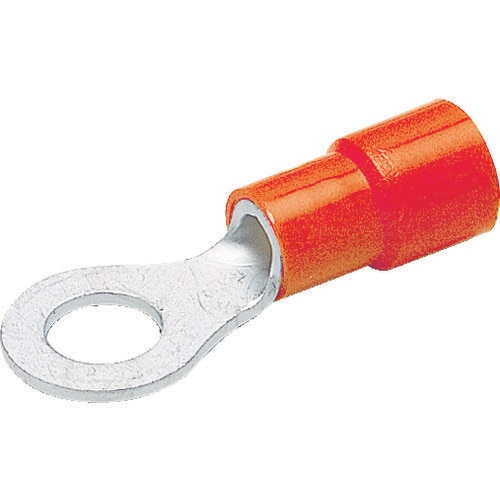 絶縁被覆付圧着端子丸形φ4.3長さ21.1