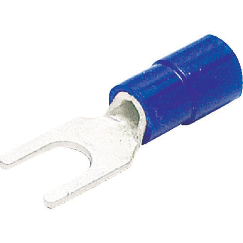 絶縁被覆付圧着端子先開形φ4.3長さ21.5