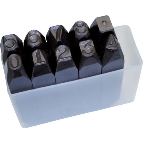 逆数字刻印セット 10mm