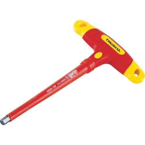 絶縁T型六角棒レンチ 6.0mm