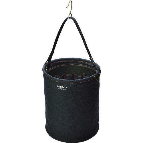 アタッチメント付電工バケツ Φ300X350 黒色