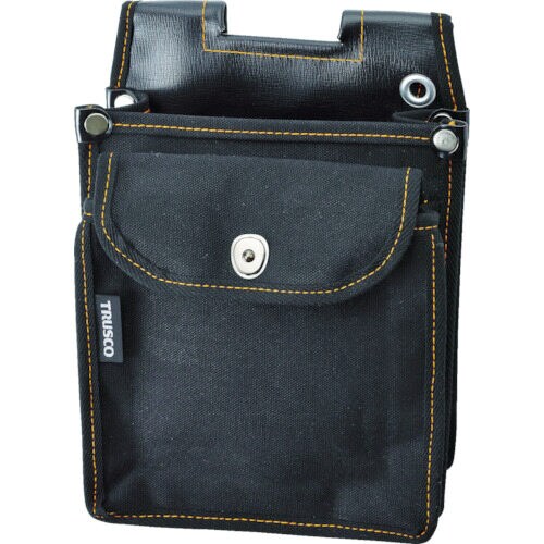 内線工事用電工腰袋 前ポケット フタ付