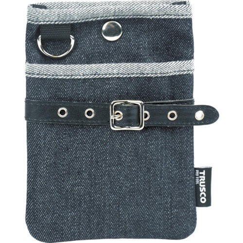 デニムフラットケース スタンダード ブラック