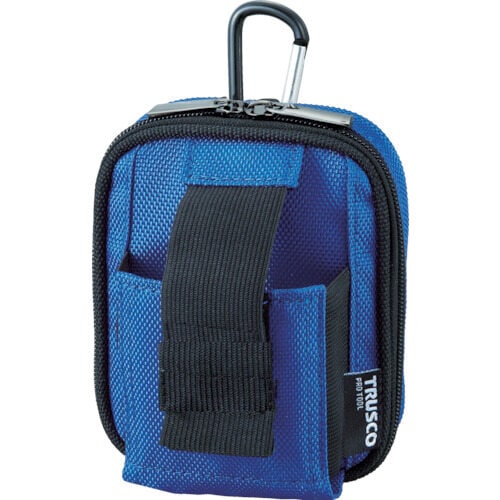 コンパクトツールケースワイド 2ポケット ブルー