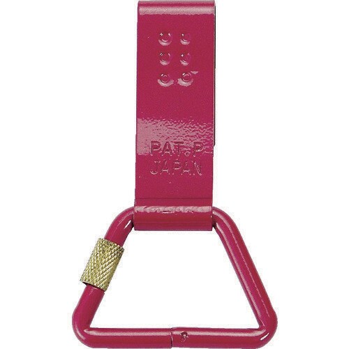 ネジロック付フック レッド