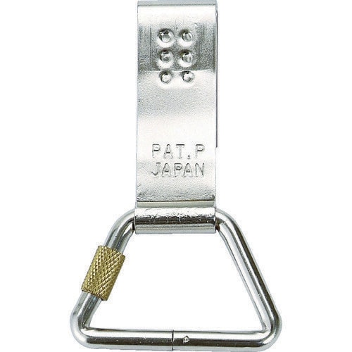 ネジロック付フック シルバー