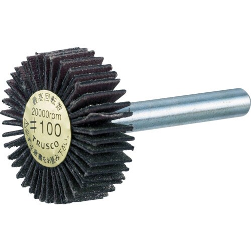 ダイヤ軸付フラップホイールPDF30106A100