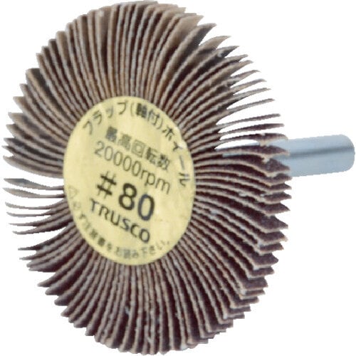 薄型フラップホイール 30X5X6 #80 5個入