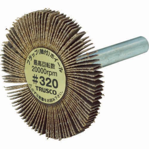 薄型フラップホイール 40X5X6 #320