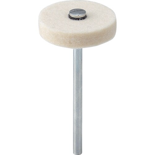 ナイロンミニホイール フェルト Φ25X軸径3