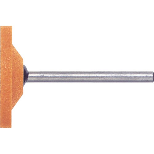 軸付砥石WA 平型 Φ25X幅3X軸3 #60