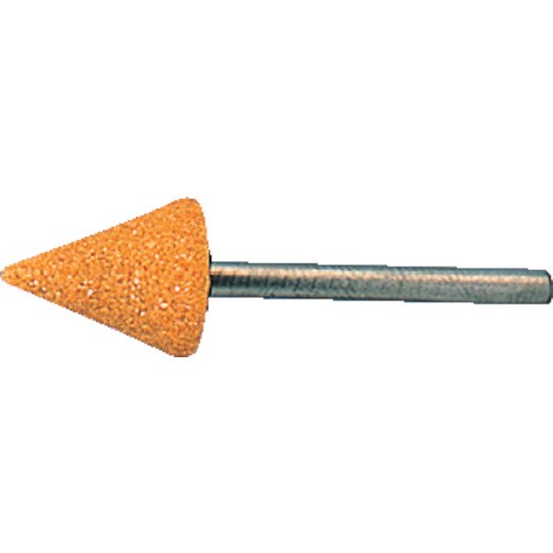 軸付砥石WA 三角型 Φ13X幅16X軸3 #60
