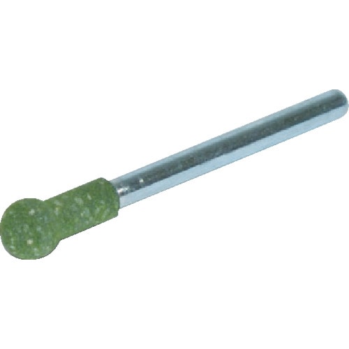 ゴム軸付砥石 球型 Φ8X軸3 120# 10本入