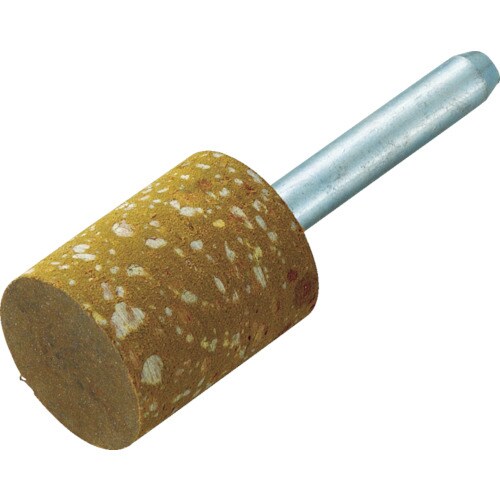 ゴム軸付砥石 Φ20X幅25X軸6 #220