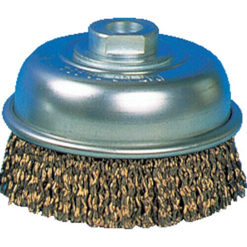 電動工具用カップブラシ Φ120 真鍮メッキ