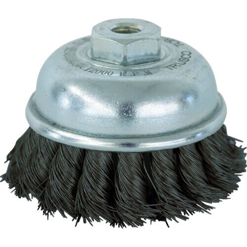 電動工具用ツイストカップブラシ Φ75