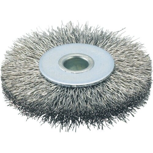 ホイルブラシ 65X10mm穴 ステンレス線