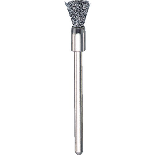 エンド型ブラシ 硬鋼線 線0.1X筒径Φ5X軸Φ3