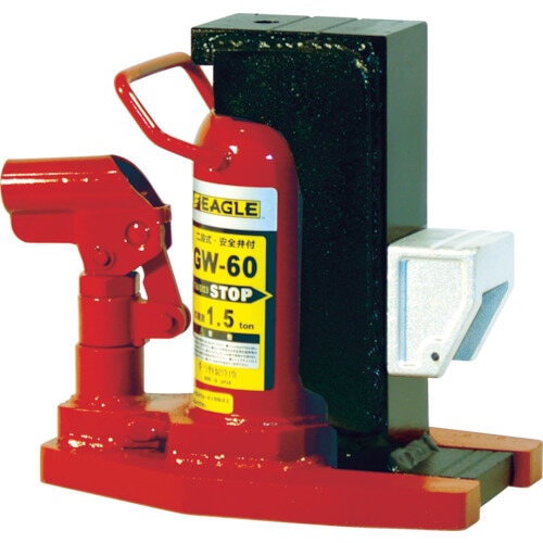 アタッチメントタイプ2段式爪つきジャッキ GW60