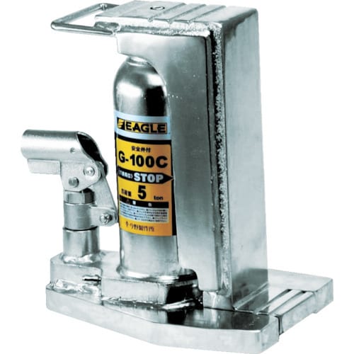 クリーンルームレバー回転爪つきジャッキ G100C