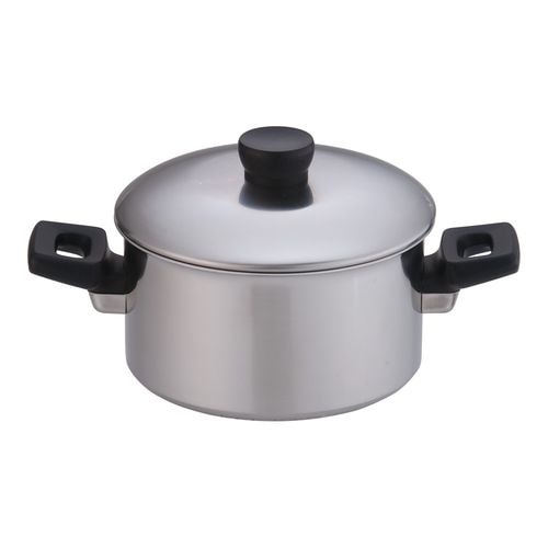 エルム IH 3層鋼 両手鍋 21cm