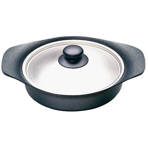 柳宗理 南部鉄器 オイルパン22cm (ST蓋付)