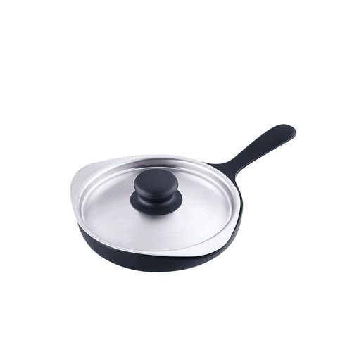 柳宗理 南部鉄器 ミニパン (ステンレス蓋付)